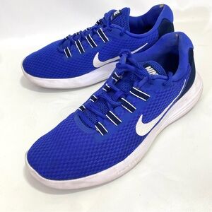 Nike Lunar Converge Mens Running Shoes Blue Mesh 852462-400 Size 9.5
